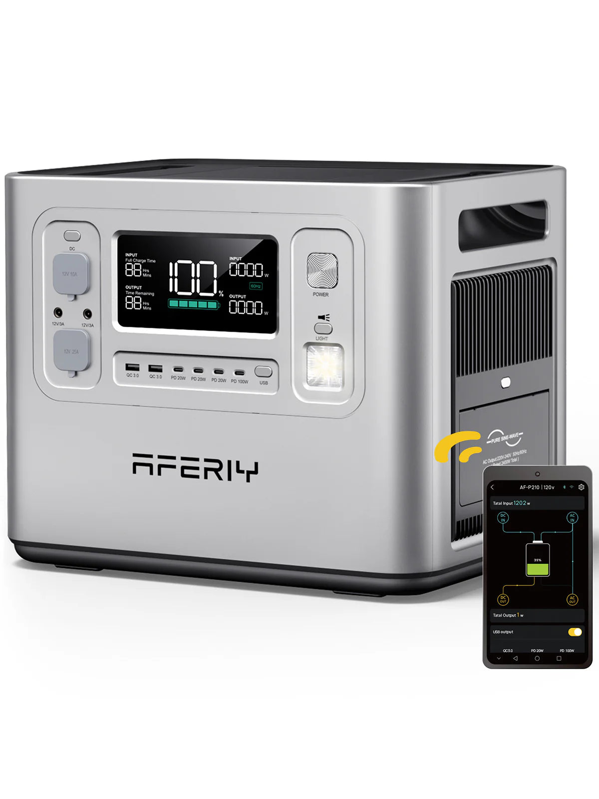 AFERIY P210 2400W (Silver)
