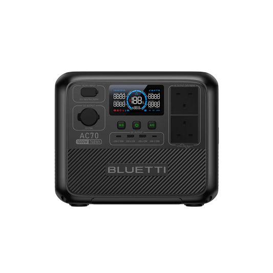 BLUETTI AC70 Portable Power Station 1000W