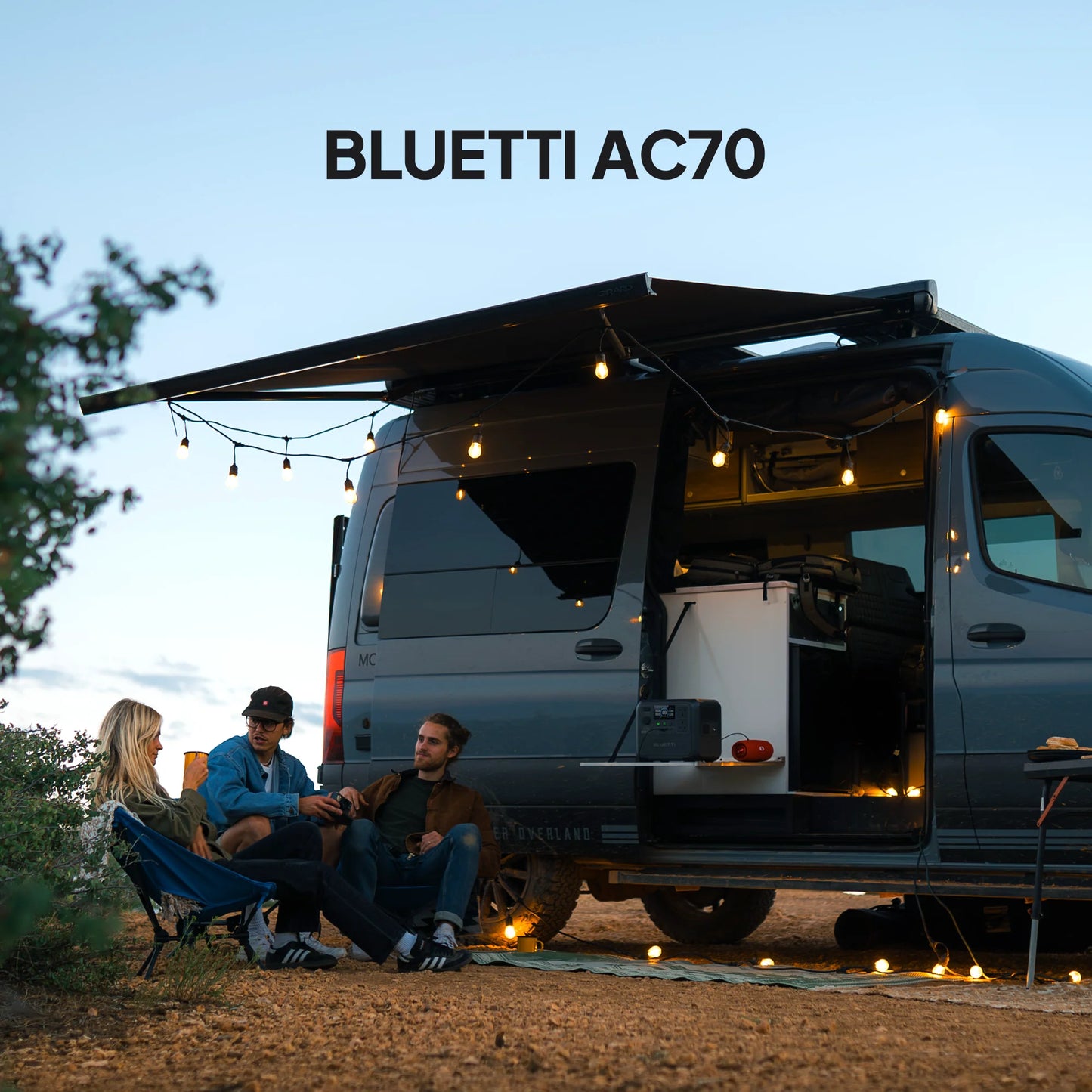 BLUETTI AC70 Portable Power Station 1000W