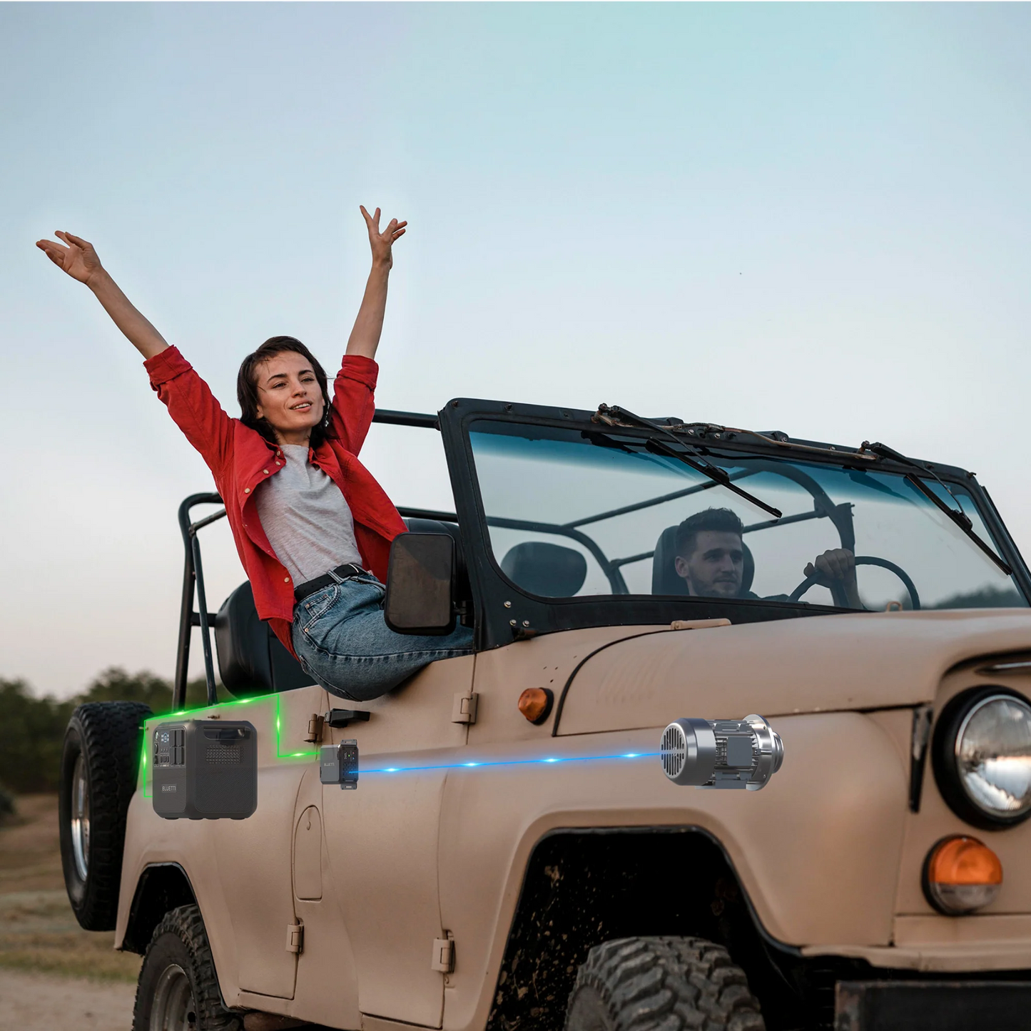 BLUETTI Charger 1 (560W Alternator Charger)