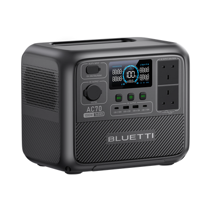 BLUETTI AC70 Portable Power Station 1000W