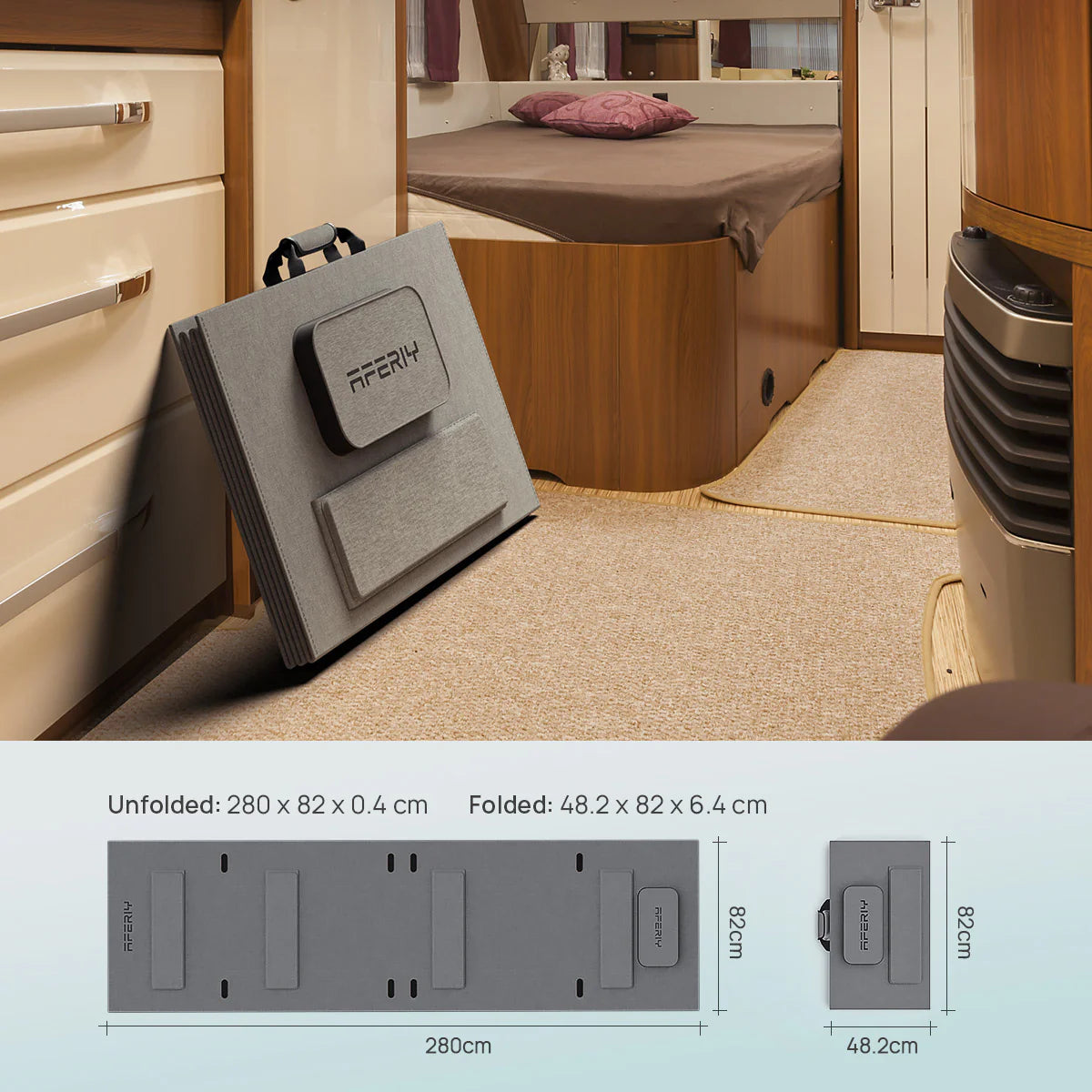 AFERIY ‎‎AF-S400 400W Portable Foldable Solar Panel