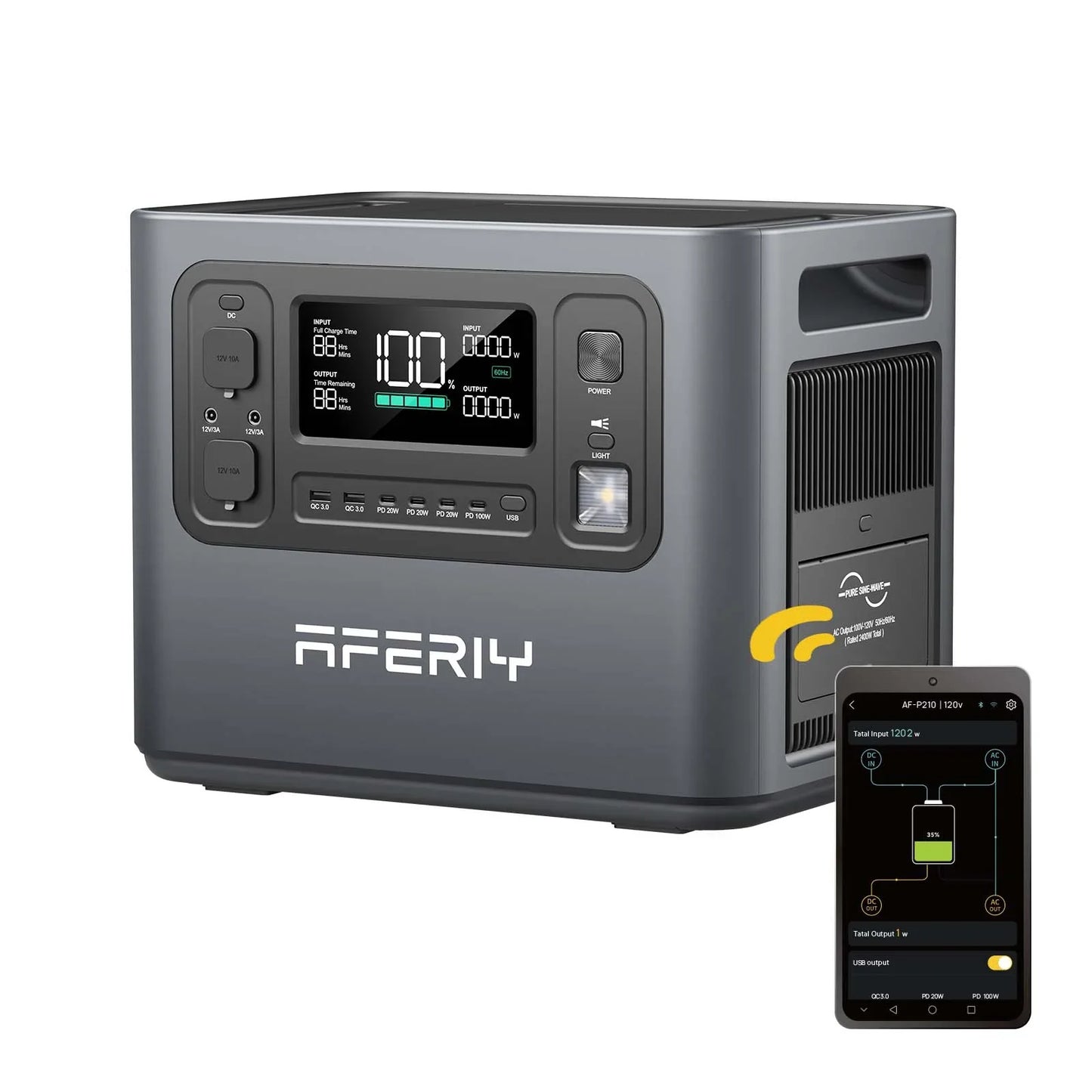 AFERIY P210 2400W (Grey)