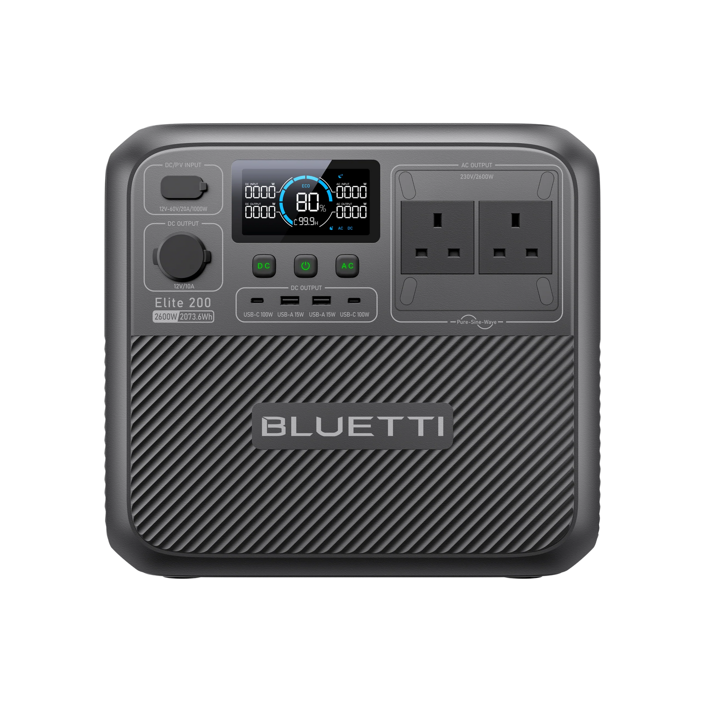 BLUETTI Elite 200 V2 Portable Power Station 2,600W